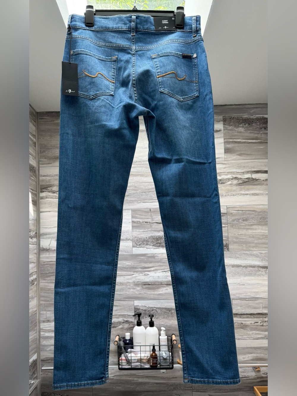 NWT - 7 For All Mankind Men’s 32 "Slimmy Tapered" Jeans